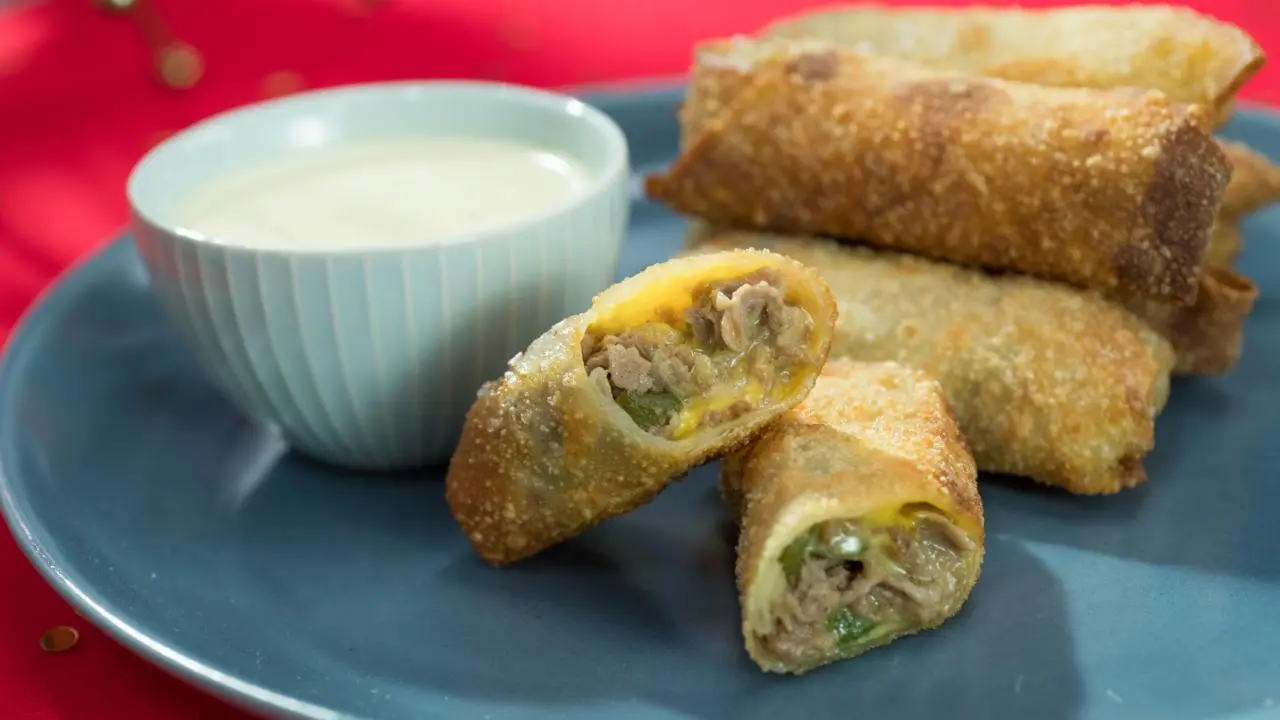 Cheesesteak Eggrolls