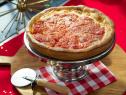 Jeff Mauro makes Deep Dish Pizza, as seen on Food Network's The Kitchen
