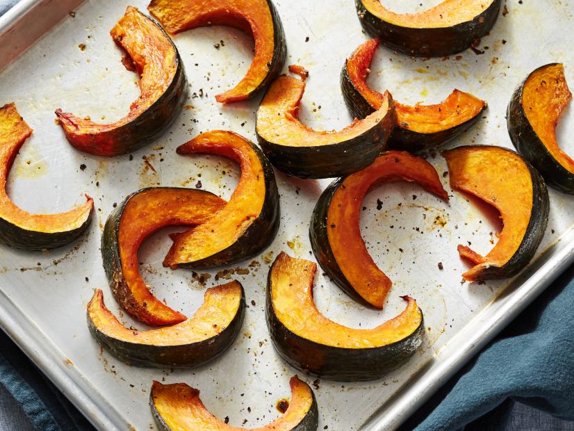 Food Network Kitchen’s Roasted Buttercup Squash, as seen on Food Network.