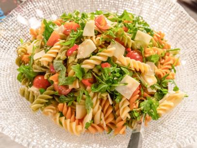 Raffy's Tricolore Pasta Salad, as seen on Giada Entertains, Season 4.