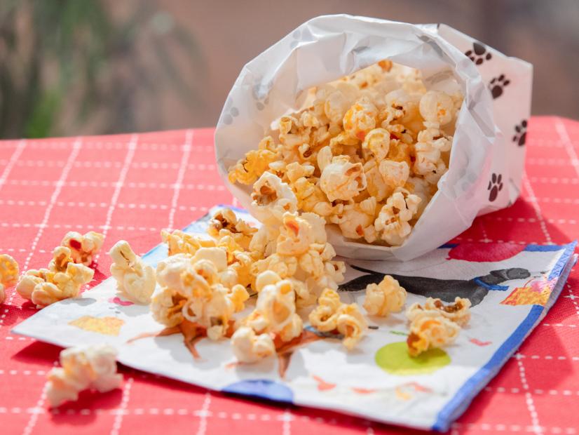 Giada's Clabrian Chili Popcorn, as seen on Giada Entertains, Season 4.
