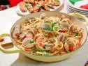 Giada's Bucatini a la Clams Casino, as seen on Giada Entertains, Season 4.