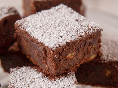Close-up of Hidden Secret Brownies
