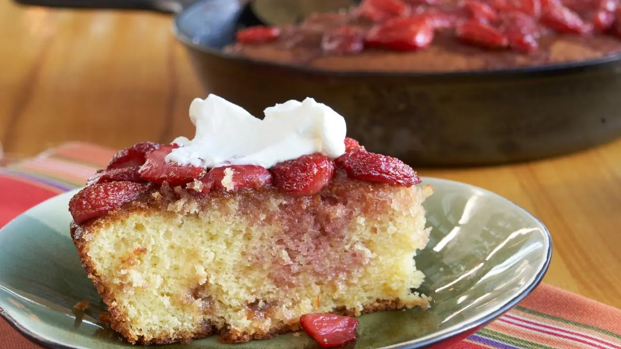 Olive Oil Strawberry Shortcake