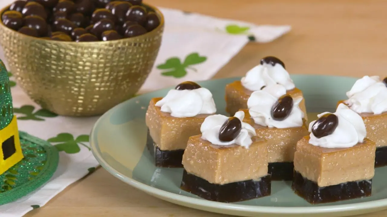 Irish Cream Jelly Shots