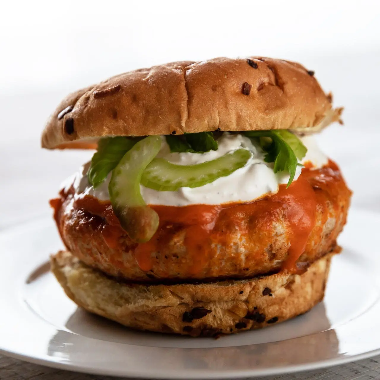 Buffalo Chicken Burgers Recipe | Ree Drummond | Food Network