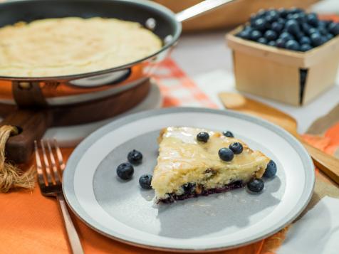 Sunny's Easy Baked and Loaded Pancake with Lemon Maple Glaze