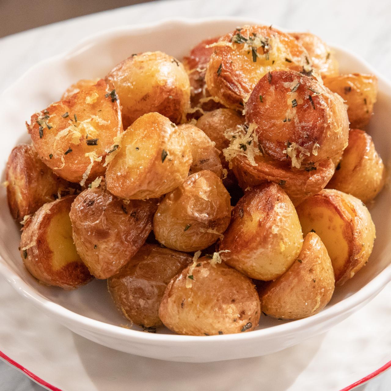 Pan Fried Fancy Potatoes - The Tipsy Housewife