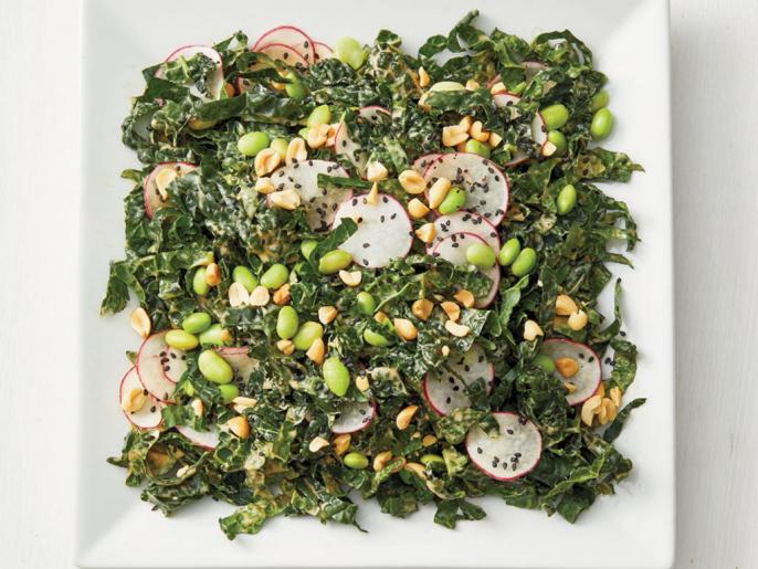 Kale Salad with Peanut Dressing Recipe Food Network Kitchen Food