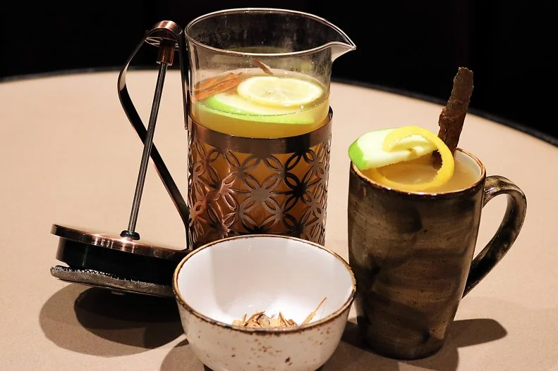 "Pressed" is an entire category of its own at Stoke, the stylish restaurant inside Charlotte's Marriott Hotel. Served in individual French presses, the concoctions allow guests to play around with the strength and flavor of their elixir of choice. Let the South by Southwest (tequila, lime, basil, grapefruit and habanero bitters) steep longer and it gets spicier; leave the In-Cider Trading's ingredients (rye, ginger, cinnamon and apple cider) to mingle and the fall flavors grow stronger.