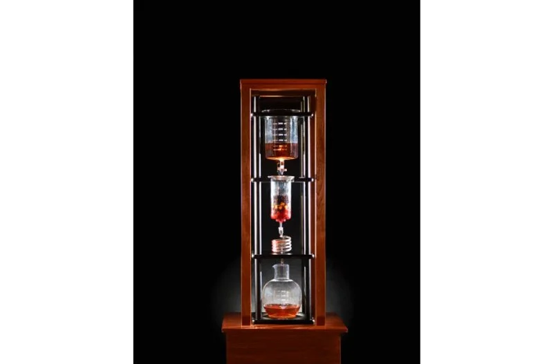 For bourbon lovers, it pays to arrive early to The Lobby Bar. Each morning, the head bartender starts a new infusion of the American whiskey, adding his spirit of choice with fruits and spices â   and occasionally even bacon â   to a 4-foot-tall contraption that sits at the bar's entrance. The liquor steeps for six to eight hours, and once the lounge opens, it's served on a first-come, first-serve basis. Guests can enjoy the infused bourbon on the rocks or in any of the bar's signature cocktails.