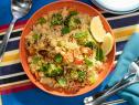 Katie Lee makes a Cheat Sheet of Couscous with Veggies, as seen on Food Network's The Kitchen