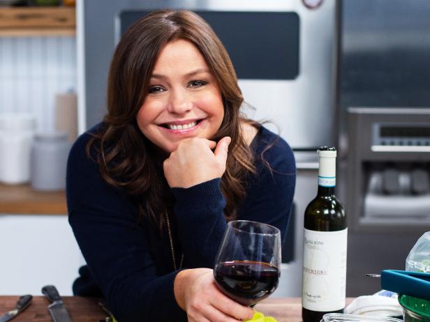 Host Rachael Ray with her Roasted Meatballs and Garlic Bread, as seen on 30 Minute Meals, Season 28.