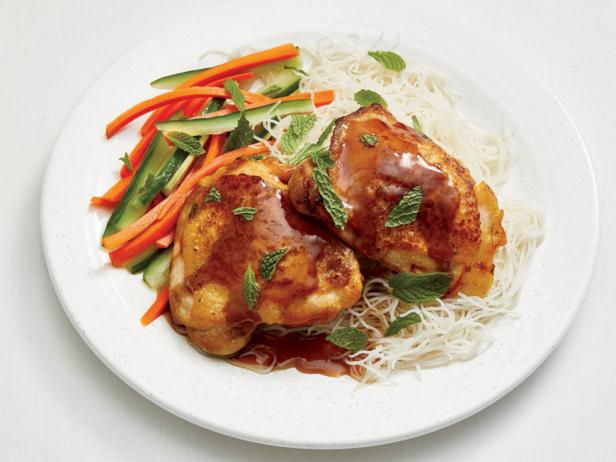 Coconut Chicken with Rice Noodles image