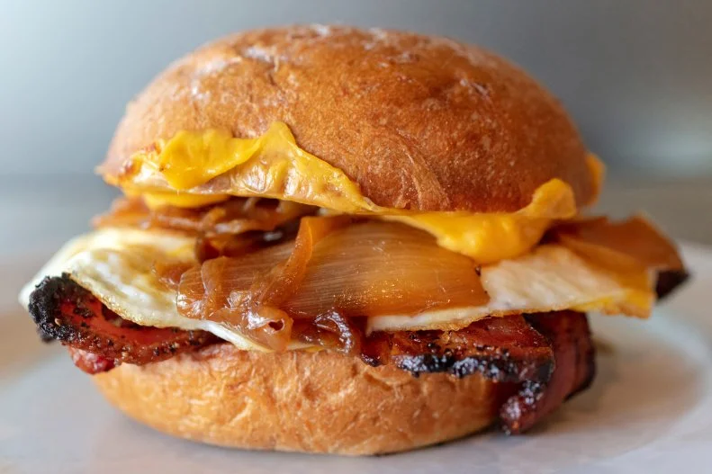 When it comes to cheap, filling and delicious, Matt’s Big Breakfast nailed the formula, creating the Five Spot, which is super-cheap, super-filling and, well, super. Bacon, eggs, grilled onions and cheese on a roll seems like a standard, but their carefully chosen, and often locally sourced ingredients levitate it above the rest. The name’s now a slight misnomer, as The Five Spot is now $5.95, but it’s still one of the best deals in town.