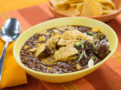 Sunny Anderson makes Sunny's Easy Beefy Texas Chili, as seen on Food Network's The Kitchen