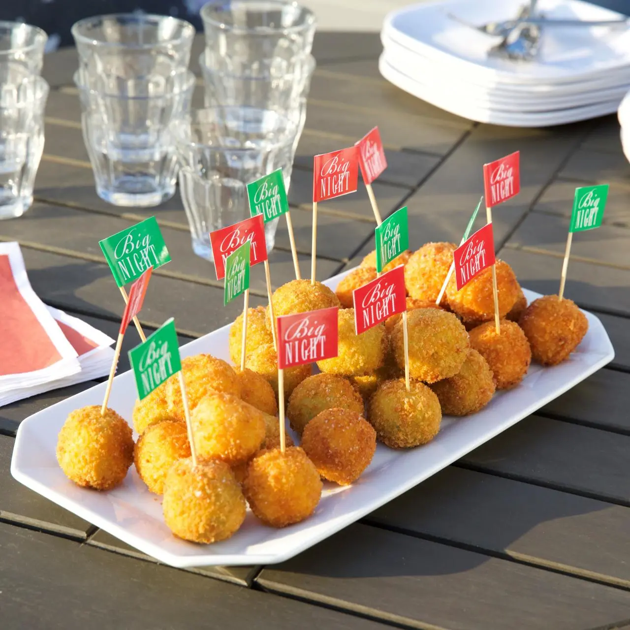 Tricolore Arancini Recipe | Giada De Laurentiis | Food Network