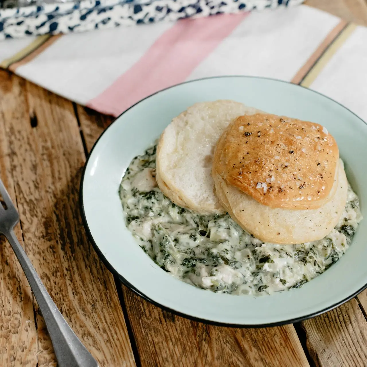 Spinach and Artichoke Chicken Casseroles-image