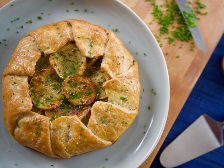 Salt and Vinegar Potato Galette Recipe Molly Yeh Food Network