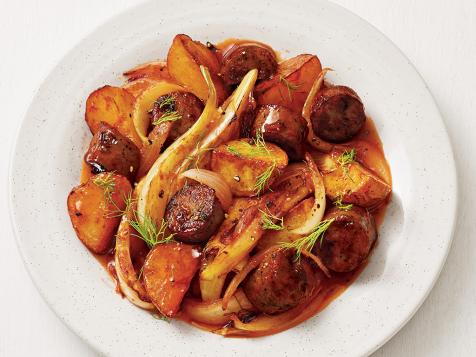 One-Pan Chicken Sausage and Potatoes