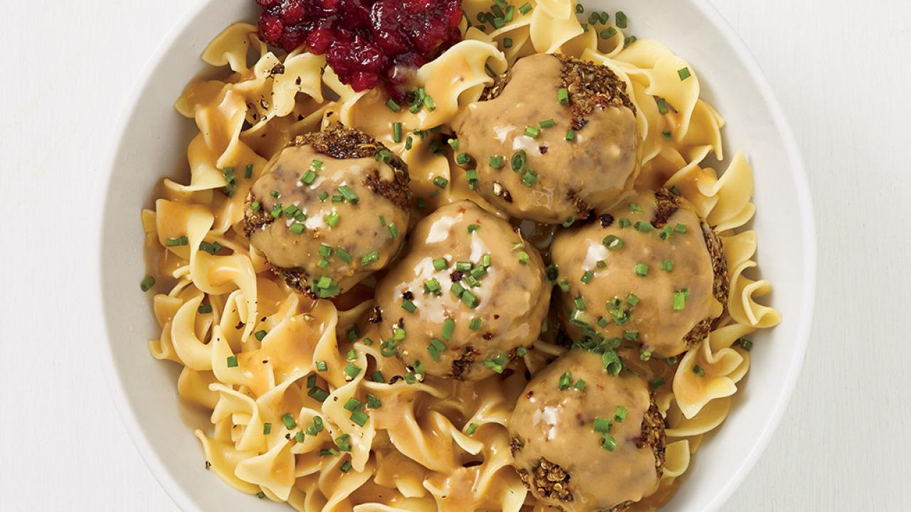 Grönsaksbullar (Vegan Swedish Meatballs)