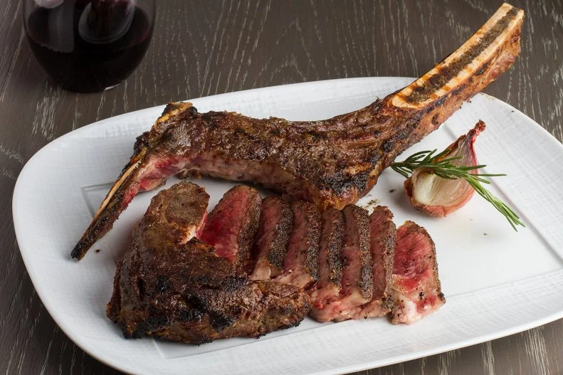 John Tesar doesn't joke around when it comes to steaks. The three-time James Beard semifinalist teamed with Chef Adam Perry Lang to master a unique white mold dry-aging method that avoids the funk that can come with black mold and brings out a natural sweetness. As at most top steakhouses, you can find plenty of 24-day aged cuts here, but there's nowhere else you'll find anything quite like Knife's ridiculously marbled 240-day Creekstone rib eye.