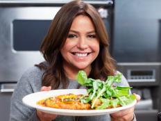 Host Rachael Ray makes her Chicken Francese, as seen on 30 Minute Meals, Season 28.