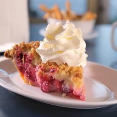 Raspberry Crème Crumble as Served at The Pie Hole in Vancouver, British Columbia, Canada, as seen on Diners, Drive-Ins and Dives, Season 29.