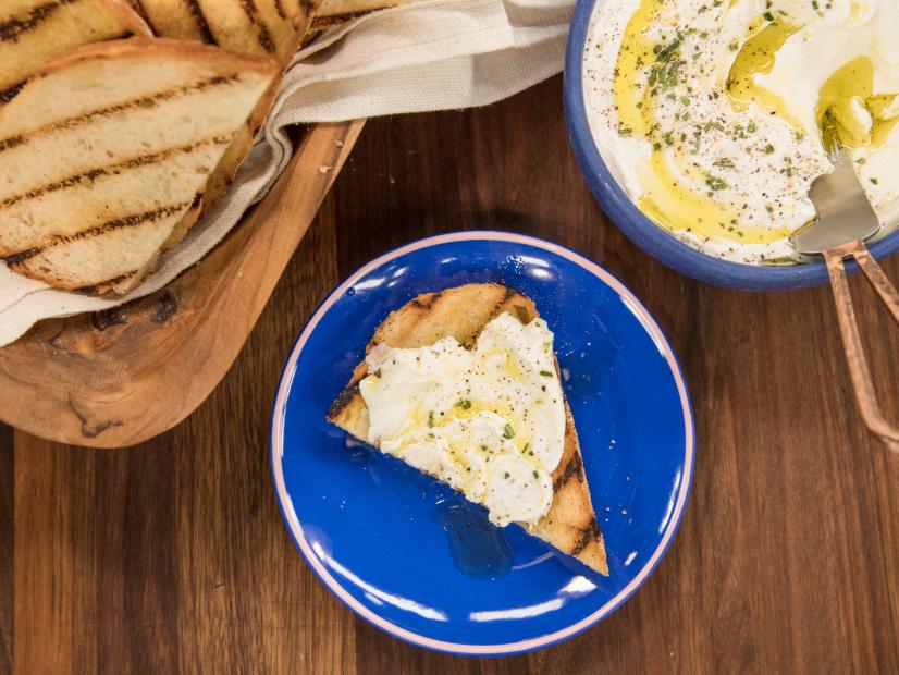 Katie Lee makes Whipped Ricotta, as seen on Food Network's The Kitchen