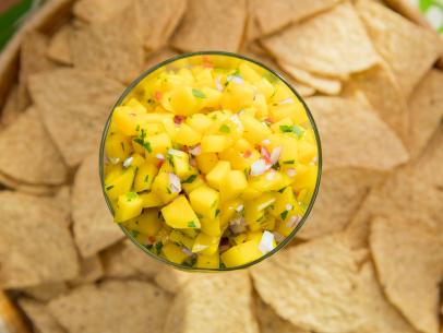 Sunny Anderson makes Mango Margarita Salsa, as seen on Food Network's The Kitchen