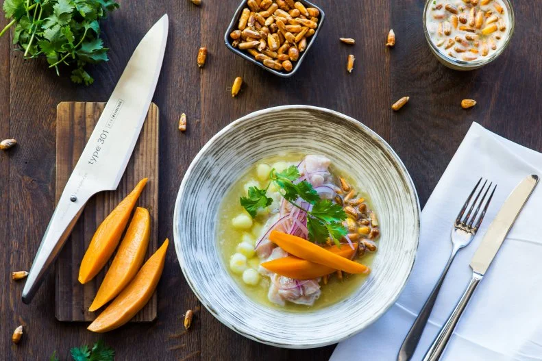 It’s not quite fair to claim ceviche as a Miami signature, but it is fair to say this city is the only one outside Peru to widely offer Peruvian-style ceviche in peppery “tiger’s milk” — a lime- and fish stock-based marinade. The ceviche can feature many kinds of seafood, often enhanced with chunks of yam and some choclo, or large-kernel white Peruvian corn, which is nutty and starchy. Authentic Peruvian restaurants such as South Miami favorite Pisco y Nazca usually kick off meals with another variety of corn called cancha; toasted or fried crunchy with plenty of salt, it’s addictive but only makes you thirstier and more ready for your leche de tigre.