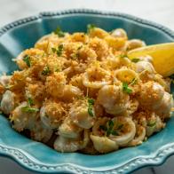 Close-up of Lemon Pasta Pronto