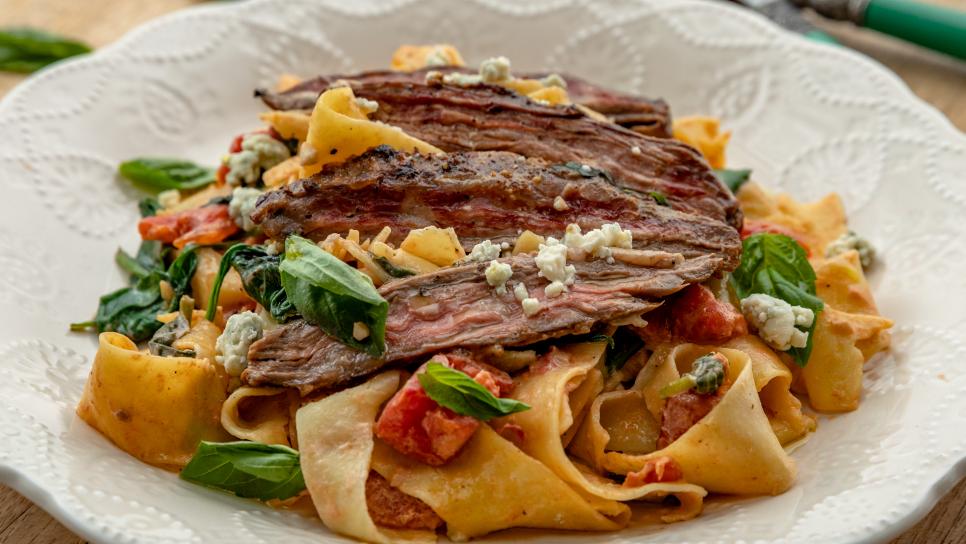 Close-up of Steakhouse Pasta