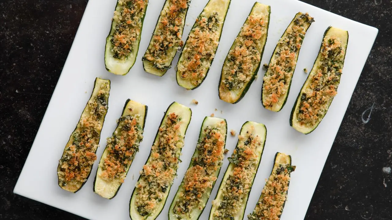 Parmesan Roasted Zucchini