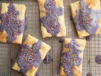 Close-up of Homemade Breakfast Tarts