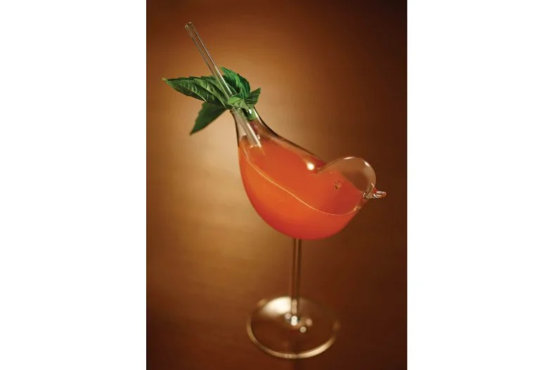 Let the fun beGIN at this seductive cocktail bar at Park MGM. Located on the casino level, in the heart of the hotel, and boasting the largest collection of gin in the city, this is a watering hole for drinkers who truly appreciate the woodsy spirit. Fantastical glassware, as in the one presented with the sweet and tart The Little Birdie cocktail, and amusing elements like flaming finishes make it all the more a hip place to hangout.