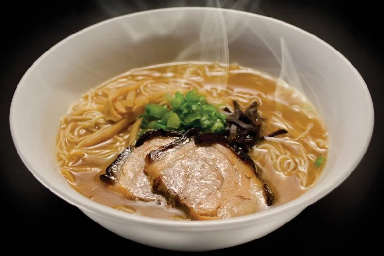 A local favorite within Sin City’s Chinatown, Monta Ramen is a solid place to slurp your supper. The rich milky tonkotsu broth is fortified by straight noodles, sliced pork chashu and black mushrooms. With the desert heat to consider, cold ramen bowls are also popular here. A heaping bowl of thick, wavy cold noodles is served broth-less, tossed with egg, chilled cucumber, tomato and bean sprouts and dressed in bright yuzu sauce.