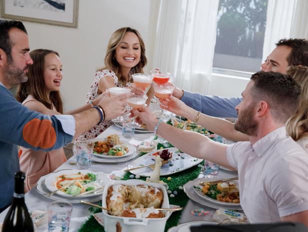 Behind the scenes with Giada De Laurentiis along with family and friends, as seen on Giada Entertains, Season 4.