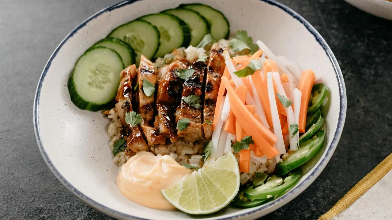 Citrus Chicken Rice Bowls