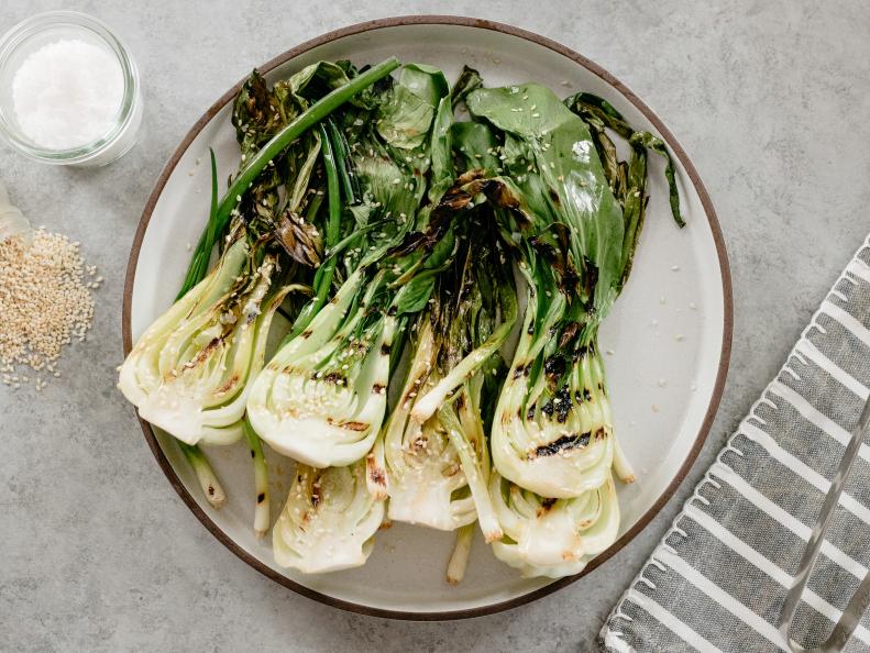 Molly Yeh's  Grilled Veggies, as seen on Girl Meets Farm, Season 3.