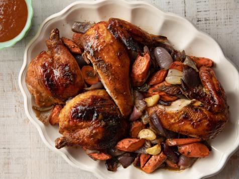 Spatchcock BBQ Chicken