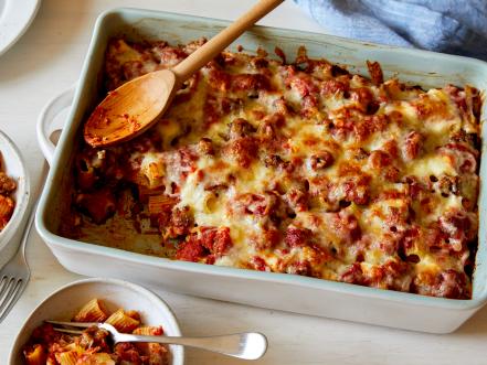 Sausage and Rigatoni Dump Dinner