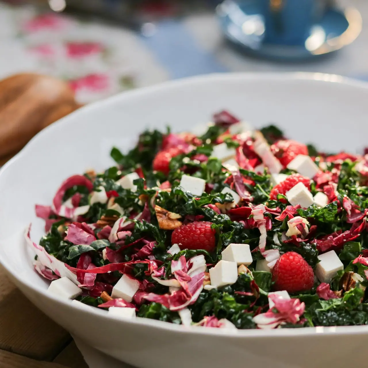 kale salad dressing red wine vinegar Kale Salad with Red Wine Vinaigrette & Meal Planning Nutritious Eats