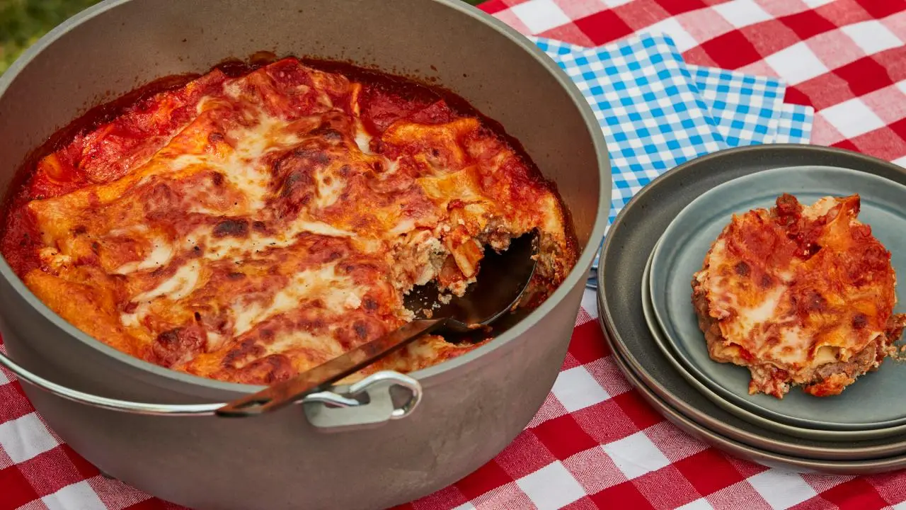 Campfire Lasagna