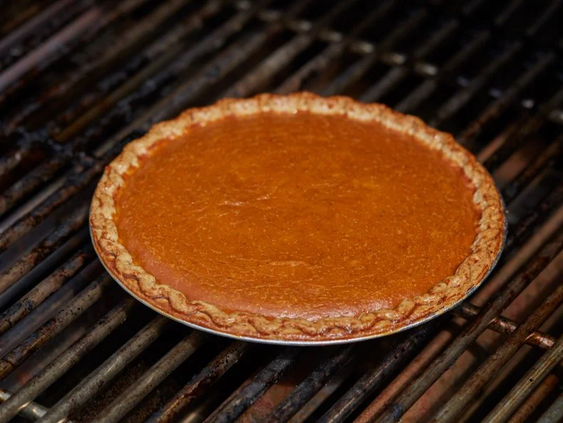 Pumpkin Puree, Heavy Cream, Vanilla, Pie Shell, Sugar, Cinnamon, Nutmeg.