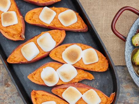 Grilled Stuffed Sweet Potatoes
