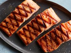 Food Network Kitchen’s Indoor Grilled Salmon.