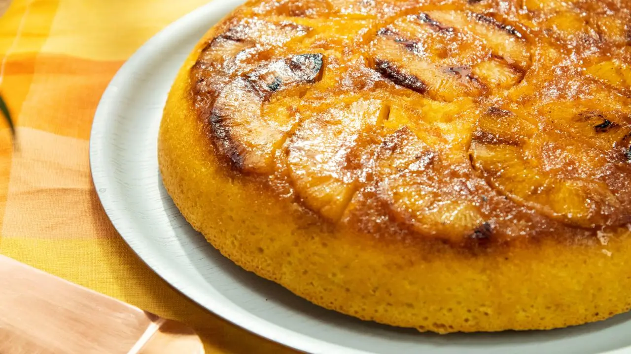 Grilled Pineapple Upside-Down Cake