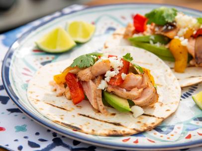 Bev Weidner makes Grilled Salmon Tacos, as seen on Food Network's The Kitchen  Season 21.
