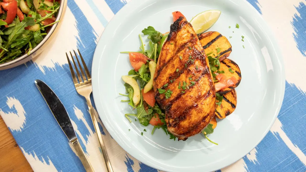 Peach BBQ Chicken